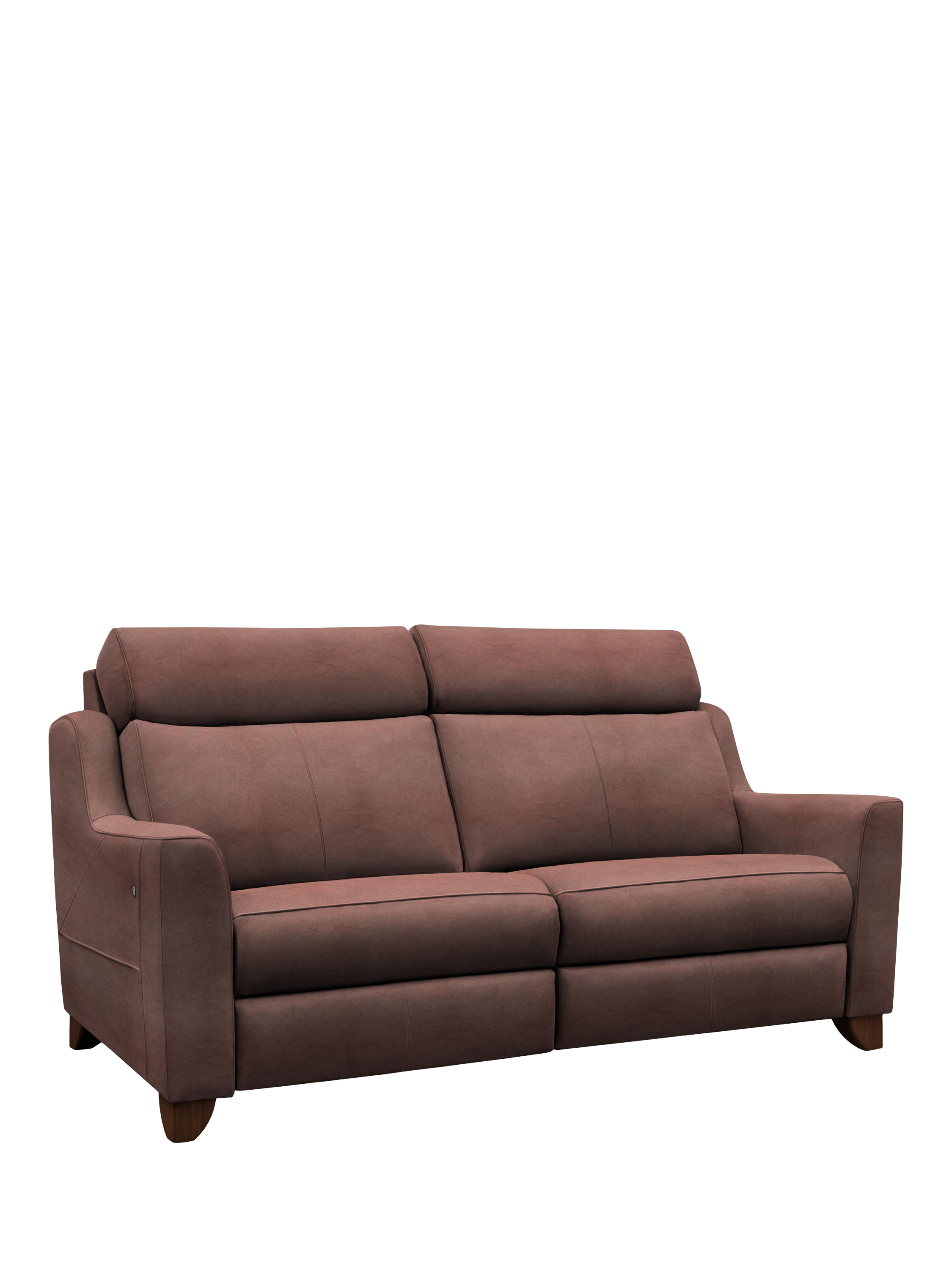 Bodella Range, Parker Knoll Bodella Large 2 Seater Leather Sofa, Dallas Dark Brown