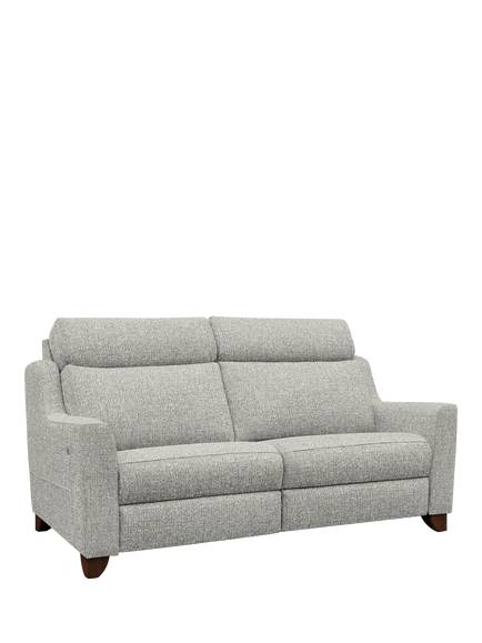 Parker Knoll Bodella Large 2 Seater Sofa, Edith Easy Clean Silver