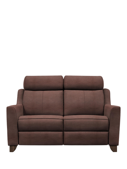 Parker Knoll Bodella Medium 2 Seater Leather Sofa, Dallas Dark Brown