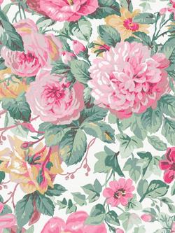 Laura Ashley Aveline Wallpaper, Rose, Rose