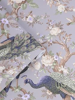 Laura Ashley Belvedere Wallpaper - view 2, Iris