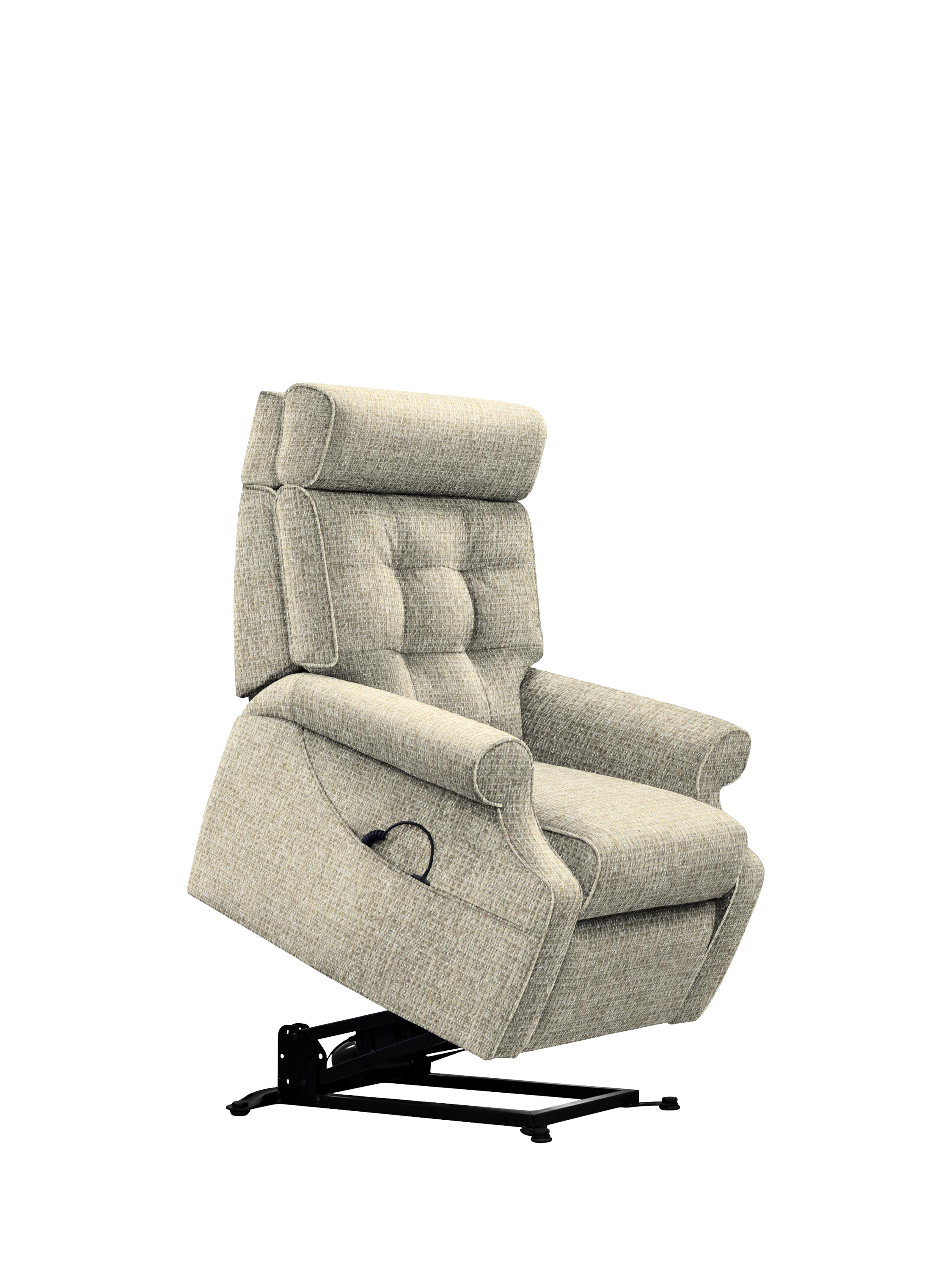 Norton Range, Parker Knoll Norton Rise and Recline Armchair, Edith Easy Clean Natural