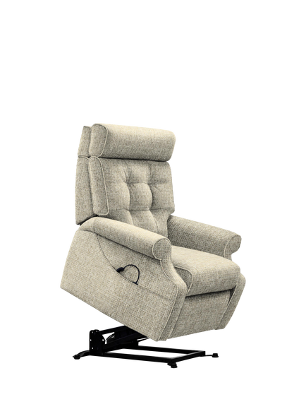 Parker Knoll Norton Rise and Recline Armchair, Edith Easy Clean Natural