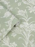 Laura Ashley Lloyd Wallpaper, Sage Green