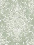 Laura Ashley Maddox Wallpaper, Sage