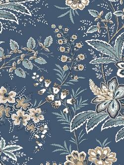 Laura Ashley Marlbrook Wallpaper, Dusky Seaspray