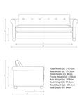 John Lewis Kingham Grand 4 Seater Sofa