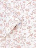 Laura Ashley Shepherds Purse Wallpaper, Dark Blush