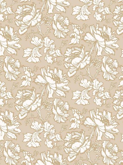 Laura Ashley Tamara Wallpaper, Gold, Gold