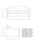John Lewis Kingham Medium 2 Seater Sofa
