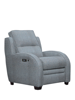 Parker Knoll Charleston II Power Recliner Armchair, Contour Pacific