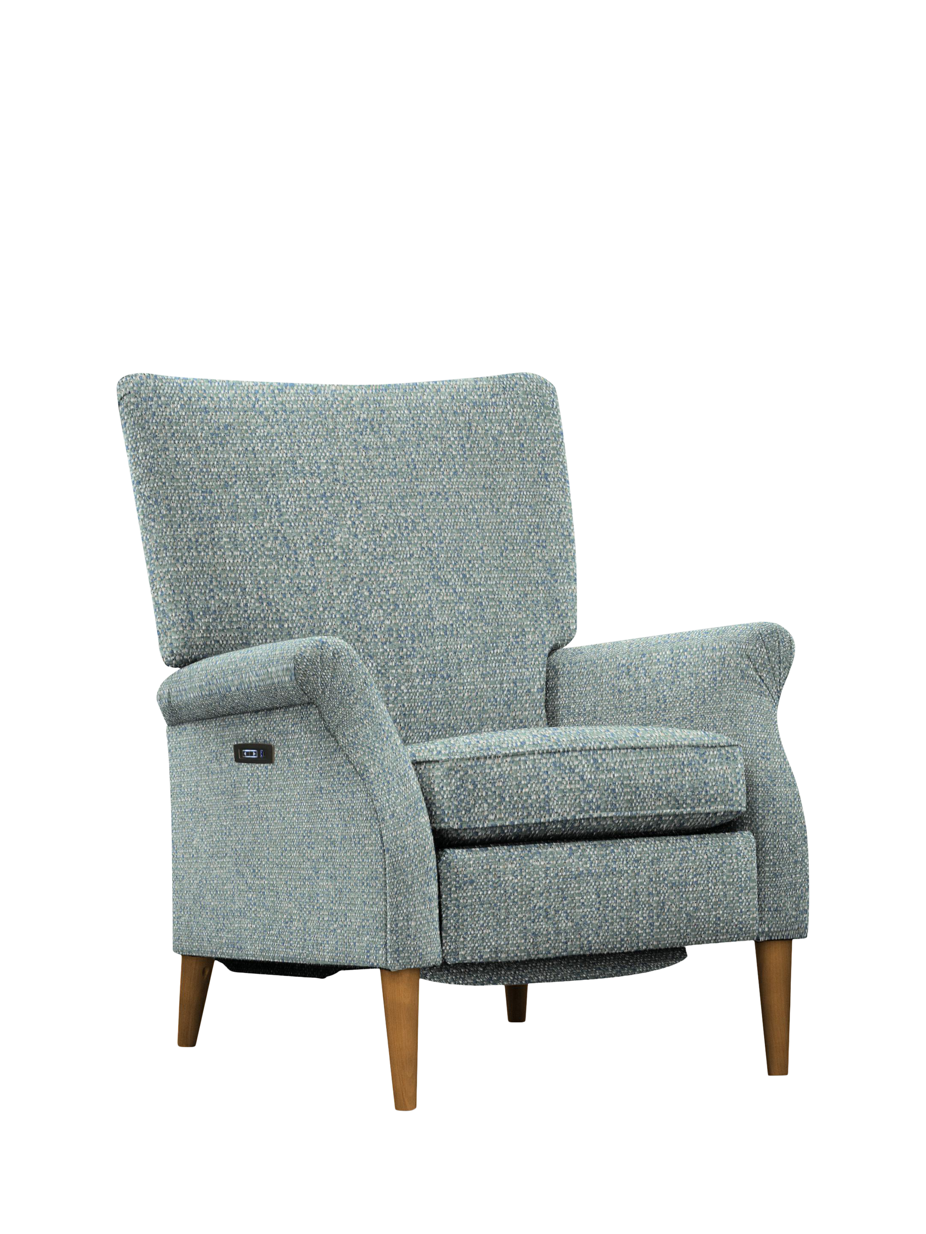 Classic Range, Parker Knoll Classic Motion Recliner High Back Armchair, Edith Ec Aqua