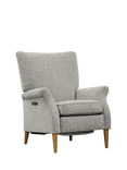 Parker Knoll Classic Motion Recliner High Back Armchair, Edith Ec Silver