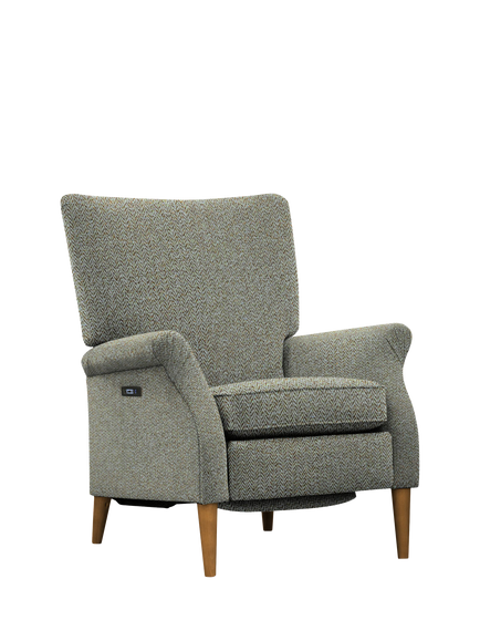 Parker Knoll Classic Motion Recliner High Back Armchair, Contour Forest