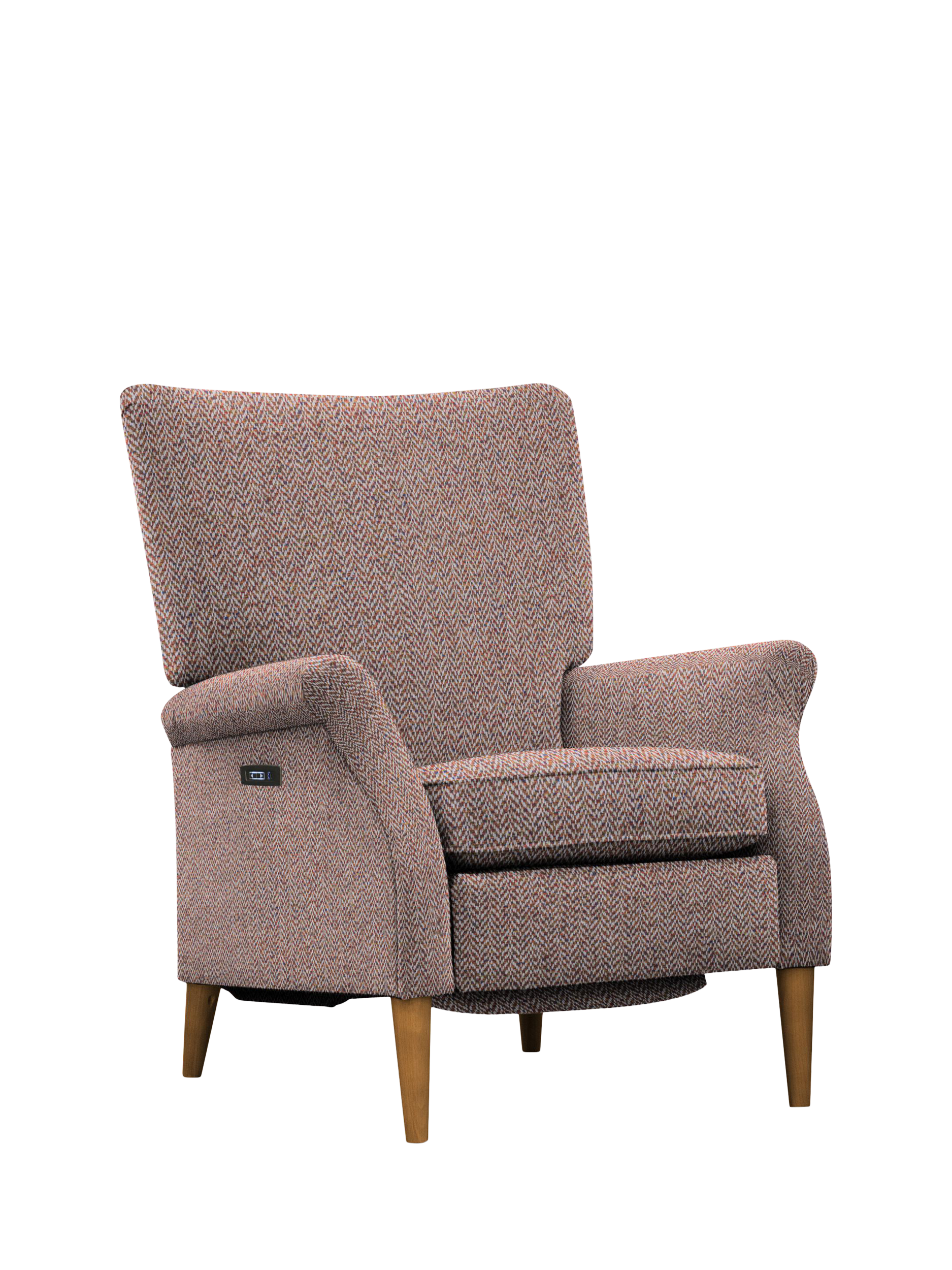Classic Range, Parker Knoll Classic Motion Recliner High Back Armchair, Contour Sunset
