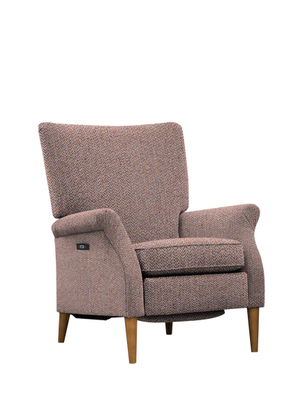 Parker Knoll Classic Motion Recliner High Back Armchair, Contour Sunset