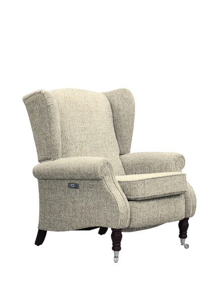 Parker Knoll Harrington Power Recliner Armchair, Edith Easy Clean Natural