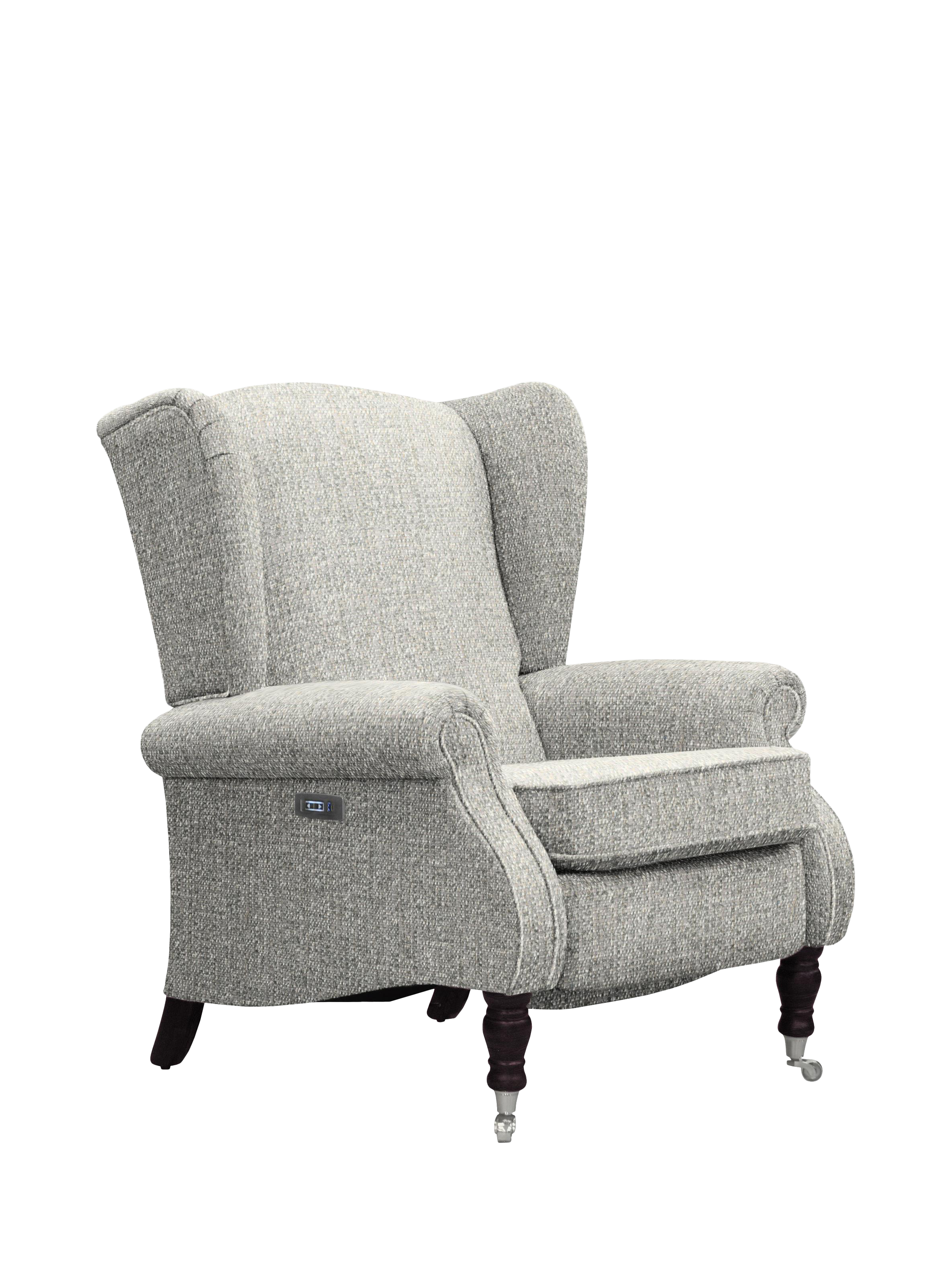 Harrington Range, Parker Knoll Harrington Power Recliner Armchair, Edith Ec Silver