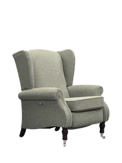 Parker Knoll Harrington Power Recliner Armchair, Contour Forest