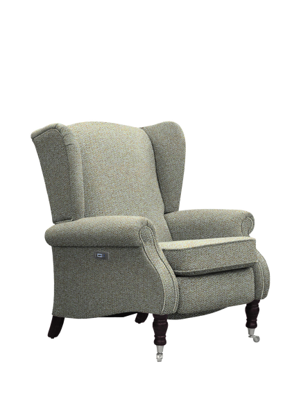 Parker Knoll Harrington Power Recliner Armchair, Contour Forest