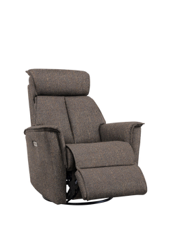 Parker Knoll Juni Swivel Recliner Chair, Country Deep Blue