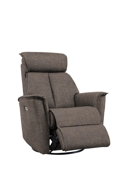 Parker Knoll Juni Swivel Recliner Chair, Country Deep Blue