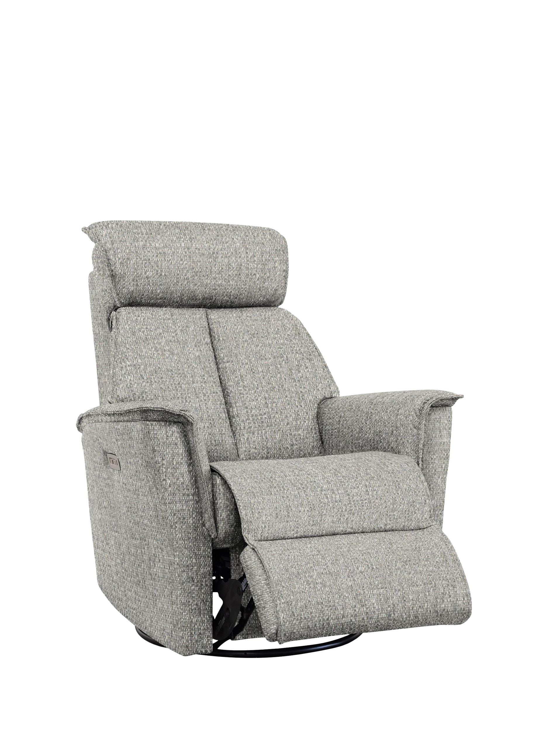 Juni Range, Parker Knoll Juni Swivel Recliner Chair, Edith Ec Silver