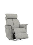 Parker Knoll Juni Swivel Recliner Chair, Edith Ec Silver