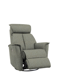 Parker Knoll Juni Swivel Recliner Chair, Contour Forest