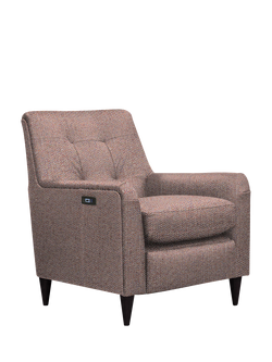 Parker Knoll Mid-Century Motion Armchair, Dark Leg, Contour Sunset