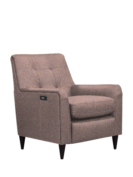 Parker Knoll Mid-Century Motion Armchair, Dark Leg, Contour Sunset