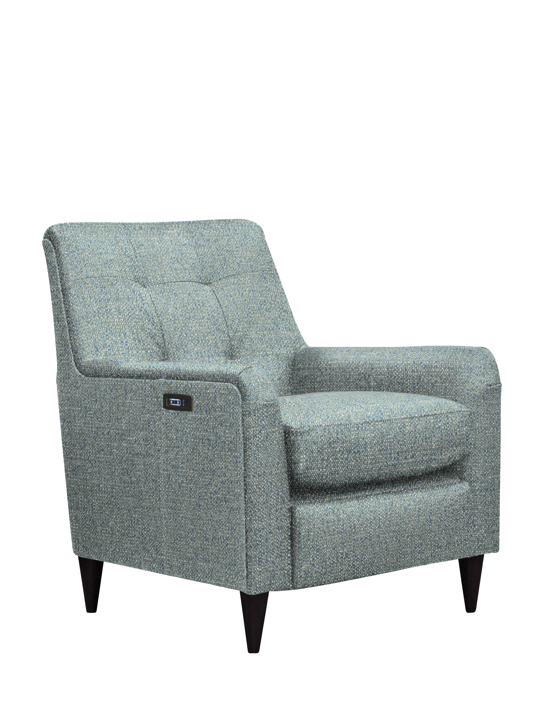 Mid-Century Range, Parker Knoll Mid-Century Power Recliner Armchair, Edith Ec Aqua