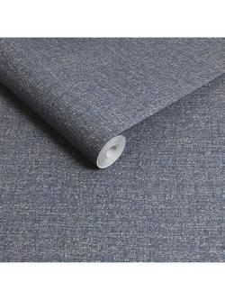 Graham & Brown Albion Texture Wallpaper - view 2, Blue