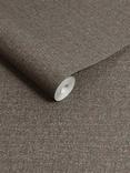 Graham & Brown Albion Texture Wallpaper, Chocolate