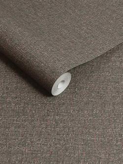 Graham & Brown Albion Texture Wallpaper - view 2, Chocolate