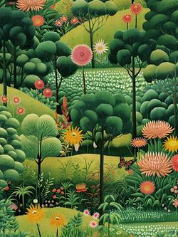 Graham & Brown Arley Garden Wallpaper, Day