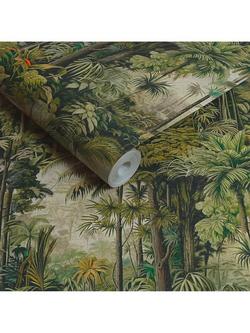 Graham & Brown Benmore Ridge Wallpaper - view 2, Lush Green