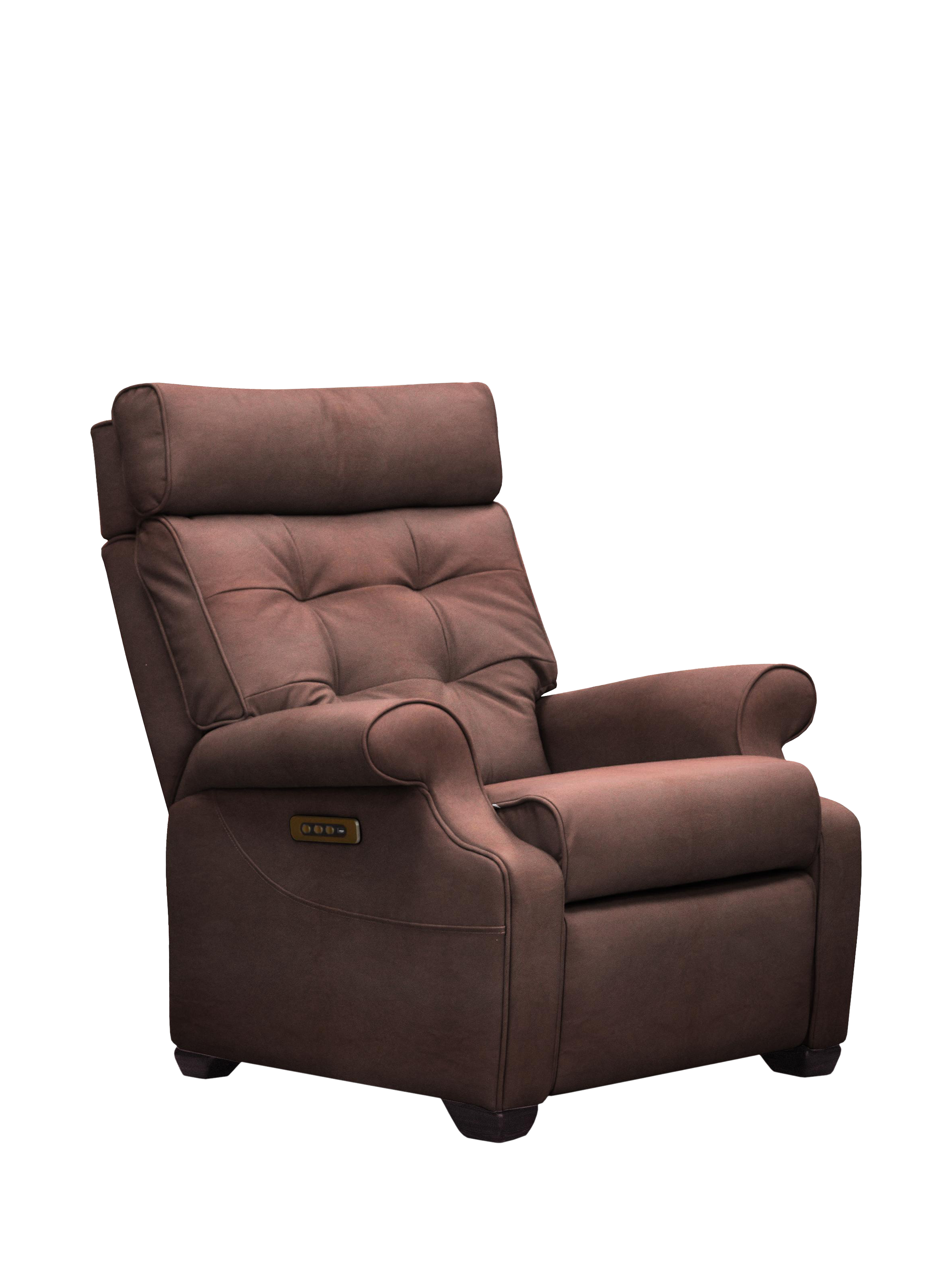 Norton Range, Parker Knoll Norton 150 Rise and Recline Leather Armchair, Dallas Dark Brown