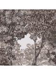 Graham & Brown Bodenham Wallpaper, Etching Charcoal