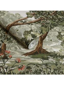 Graham & Brown Bodenham Wallpaper - view 2, Spring Sage