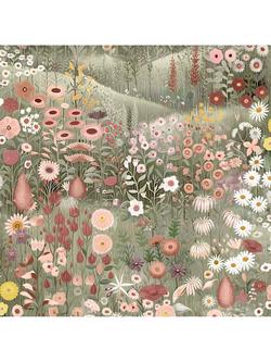 Graham & Brown Glenwhan Wildflower Spring Wallpaper, Dew