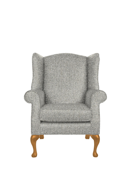 Parker Knoll Oberon Armchair, Edith Easy Clean Silver