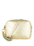 Apatchy London Leather Crossbody Bag, Gold