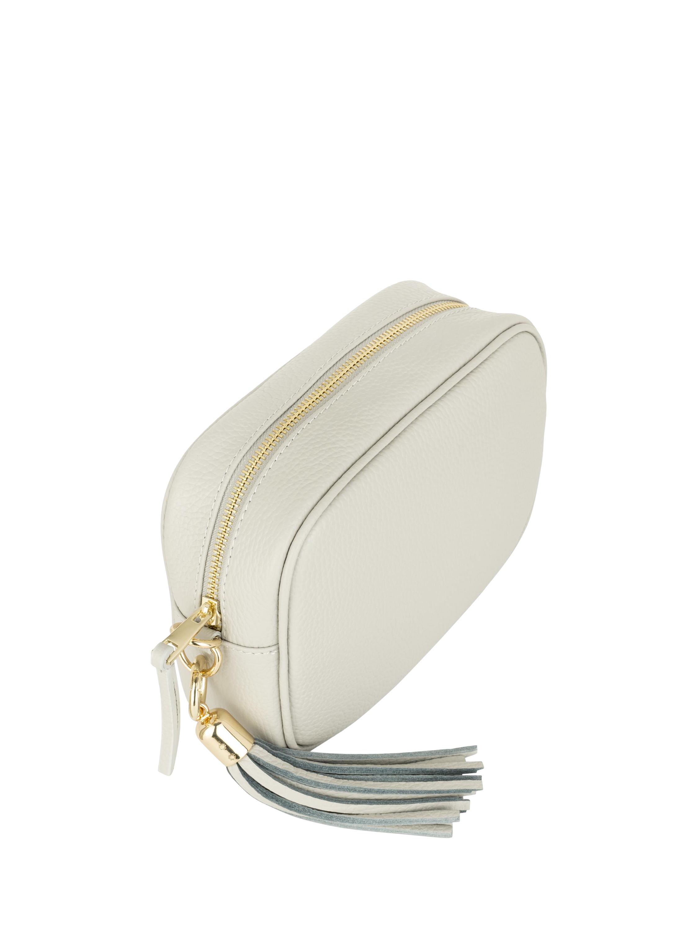 Product image 3 of 4, which shows Apatchy London Leather Crossbody Camera Bag, Light Grey