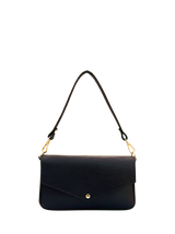 Black Leather Shoulder