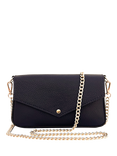 Apatchy London Munro Leather Shoulder Bag, Black