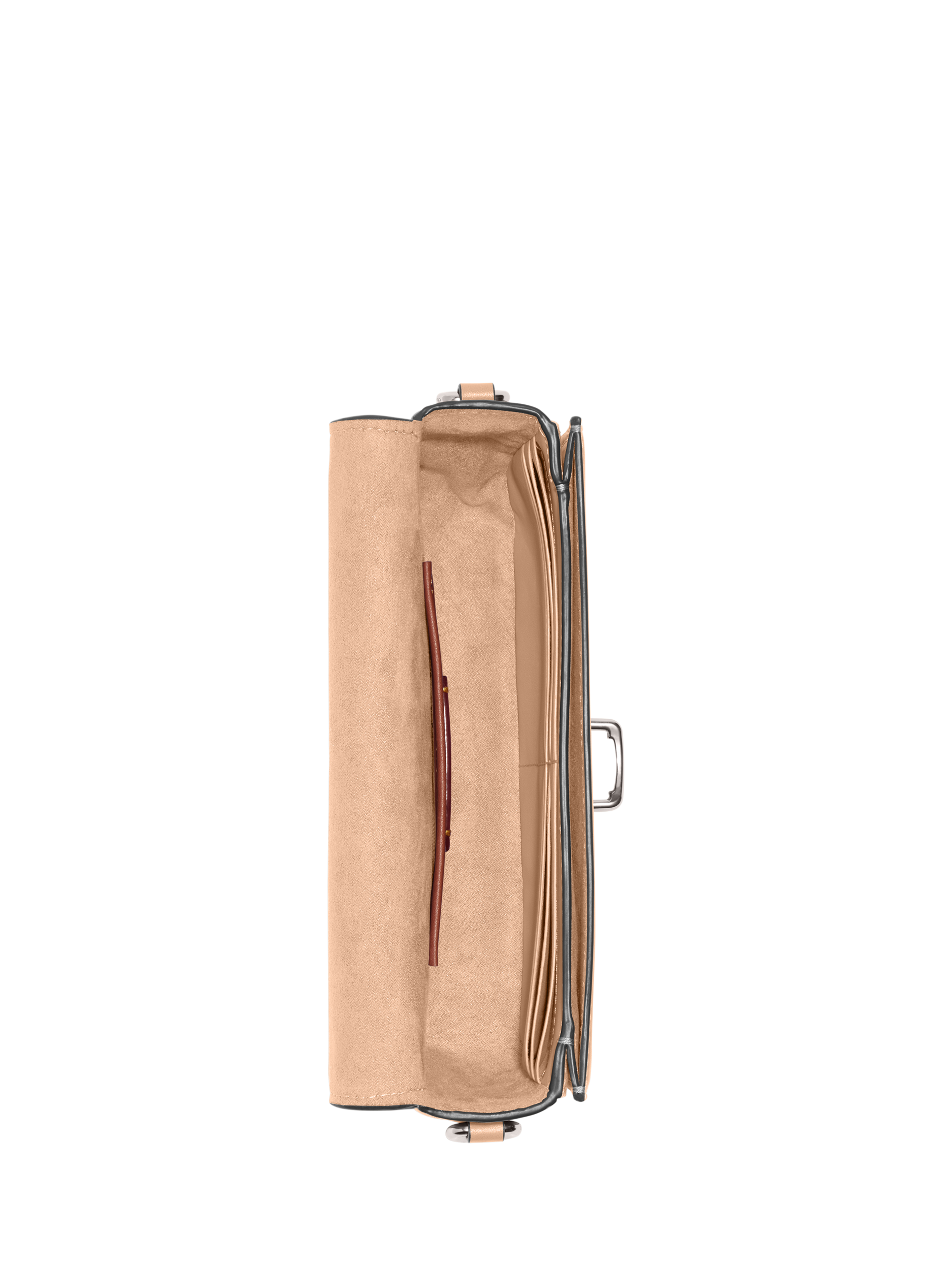Product image 3 of 5, which shows Coach Glove Tanned Leather Shoulder Bag, Beige