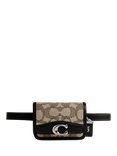 Coach Signature Jacquard Belt Bag, Brown/Black/Multi