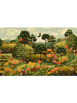 Graham & Brown Arley Garden Wallpaper Mural, Day