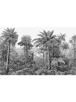 Graham & Brown Benmore Ridge Wallpaper Mural, Charcoal